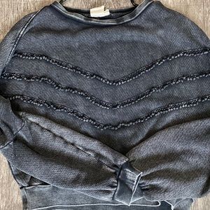 White Crow S textured sweater